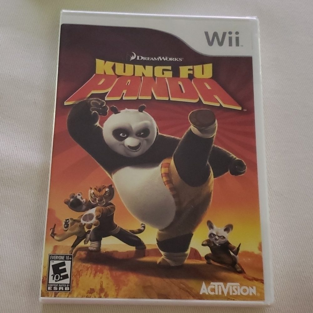 Kung fu panda Nintendo wii game